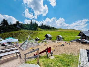 Property grounds - Apartment Thilo Very centrally located, small but nice, fully equipped apartment. (Lenk)