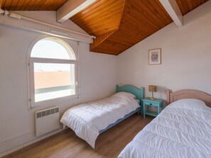 2 bedrooms, free WiFi - Bright apartment 160m from the beach - 6 guests (Biscarrosse Plage)