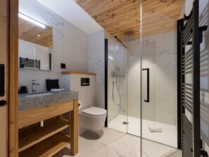 Hair dryer, towels - Modern apartment in the center - 9 guests (Montvalezan-La Rosière)