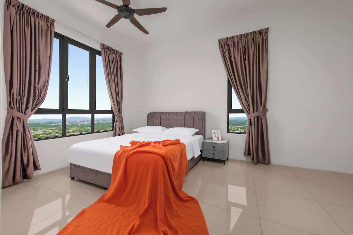 Appartement Supérieur, 3 chambres, balcon, vue ville