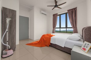 Appartement Supérieur, 3 chambres, balcon, vue ville