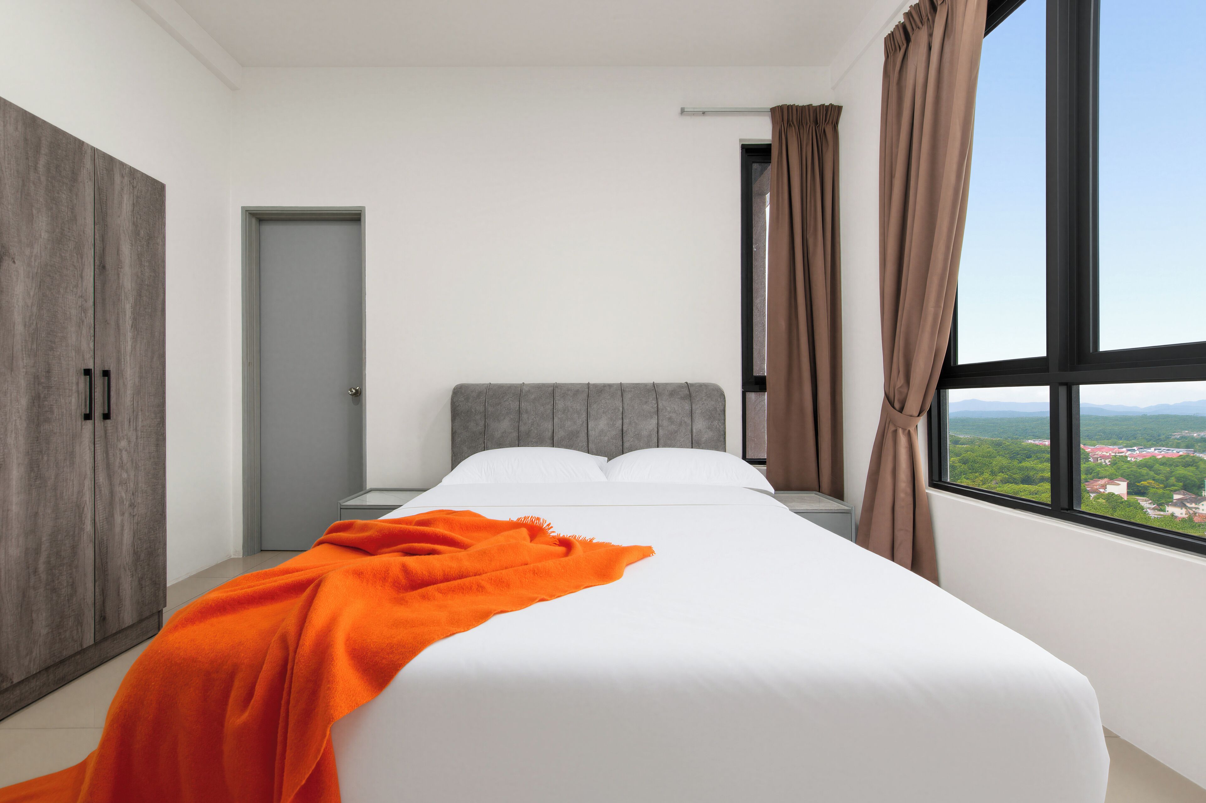 Superior-Apartment, 2 Schlafzimmer, Balkon, Stadtblick