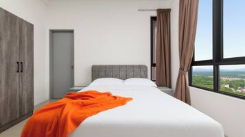 Superior-Apartment, 2 Schlafzimmer, Balkon, Stadtblick