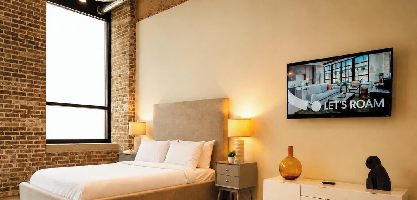 Economy studio, 1 queensize bed, niet-roken | Woonruimte | Een 42-inch smart-tv met digitale zenders, Netflix en Hulu