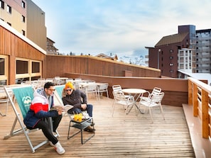 House | Balcony - Living for Three in the Heart of Huez (Huez)