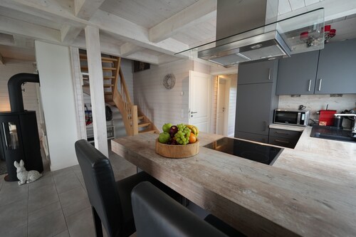 Ferienhaus Dünenhaus - Holm: Sauna, Strandkorb & 600 m zum Sandstrand
