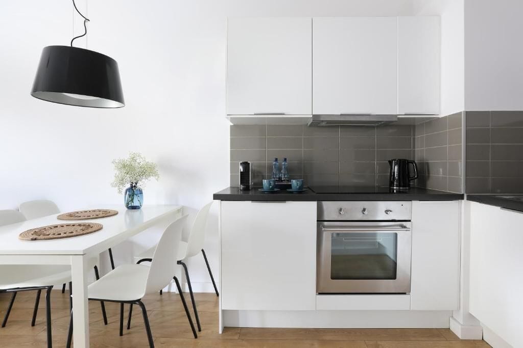 Apartment, Balkon, Gartenblick | Eigene Küche