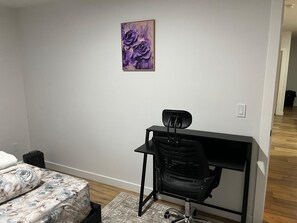 1 bedroom, iron/ironing board, Internet - Homely Comfort Room. Shared washroom with One (Chestermere)