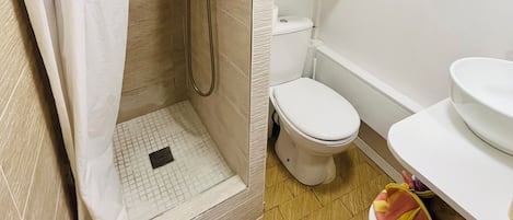 Towels, soap, toilet paper