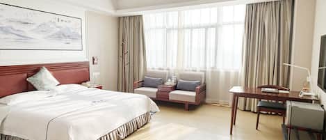 Yhden hengen deluxe-huone, kaupunkinÀköala