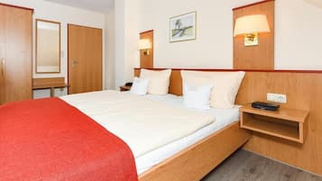 Tweepersoonskamer, balkon