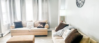 Cozy 2bedroom apartment in quiet Philadelphia neighborhood with Wifi & amenities