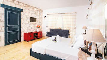 Familien-Vierbettzimmer, Poolblick