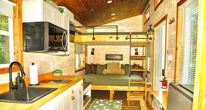 Local Creek Tiny Home. Wifi. Close to everything. Glamping. Private. Knoxville