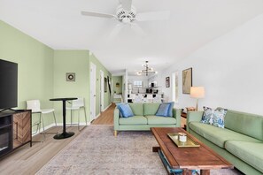 House, 2 Bedrooms | Living area - Times Like These / 256a Brunswick Ave West 2 Bedroom Home (Supply)
