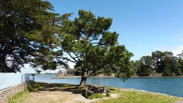 Vue depuis lâhĂ©bergement