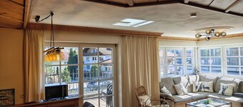 Ferienwohnung für Paare und Familien mit den Bergen vor der Haustür