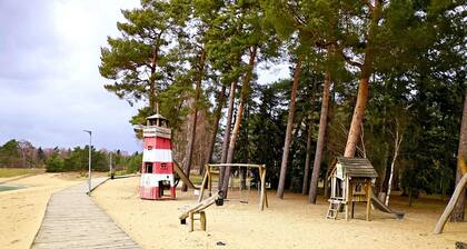 Bernsteinsee Home and Ferien Small Forest Chalet