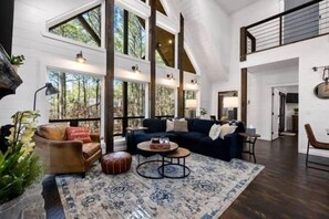 Luksushus, ikke-røyk, terrasse | Oppholdsområde