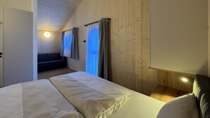 Alpehytte | 4 soverom og sengetøy