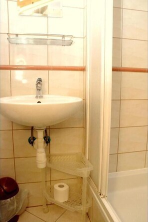 トラディショナル 4 人部屋 バルコニー マウンテンビュー | バスルーム