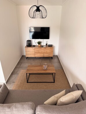 Living area - Appartement Lagoon Moderne - Terrace - 5 min Marina du Marin (Le Marin)