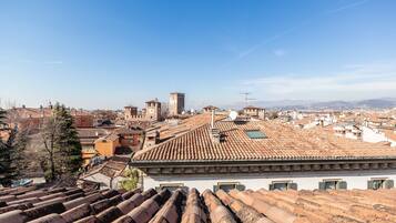 Blick von der Unterkunft