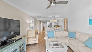 TV - Amalfi Coast 413B - Gulf Views, Two Community Pools, Tennis, Free Beach Service! (Miramar Beach)