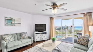 TV - Amalfi Coast 409A - Gulf Views! Community Pool! Fitness Facility! Tennis Courts! (Miramar Beach)
