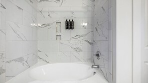 Bathroom - Landing | Modern 1BD, Gym, Courtyard (Little Rock)