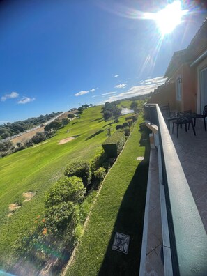 Terrace/patio - BOAVISTA GOLF RESORT - apartment with large terrace overlooking the GREEN (LAGOS)