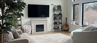 Mountaintop Modern Retreat with Private Views