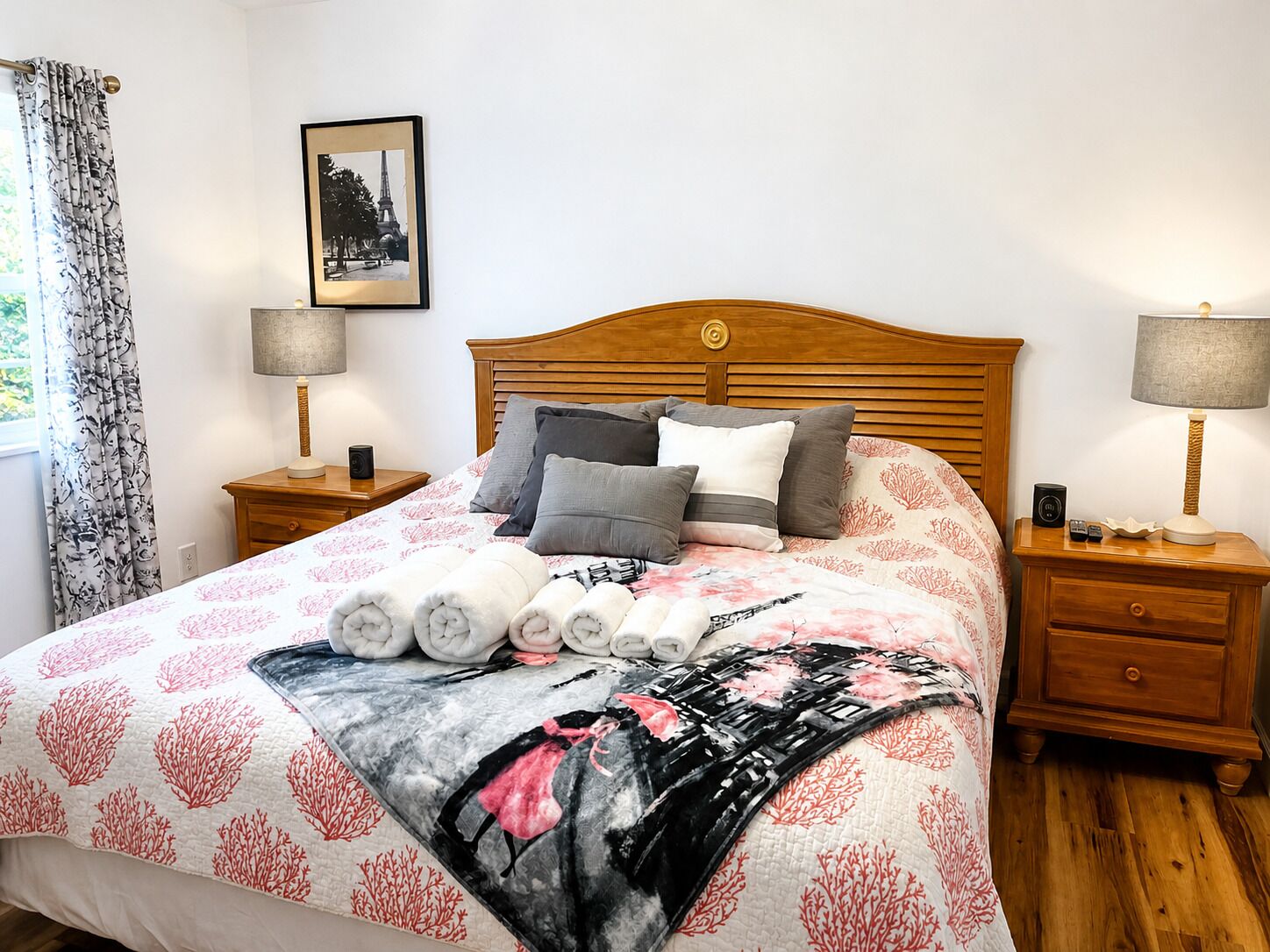 1 bedroom, WiFi, bed sheets, wheelchair access