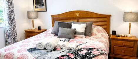 1 bedroom, WiFi, bed sheets, wheelchair access