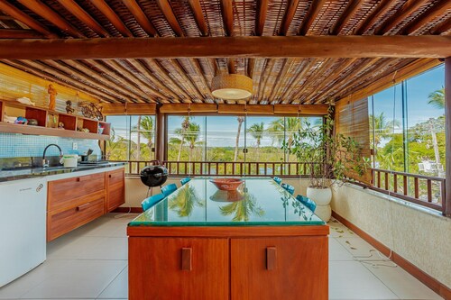 PF132 Beautiful Duplex 3 Suites - Praia do Forte