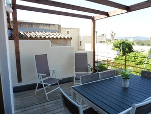 Outdoor dining - Can fonoll: beautiful townhouse in Búger - Mallorca (Búger)
