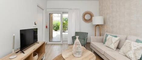 Comfort-Apartment, Gartenblick | Wohnbereich