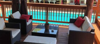 HEATED POOL ~ THE WHITE HOUSE ATLANTA - MEZZANINE LEVEL