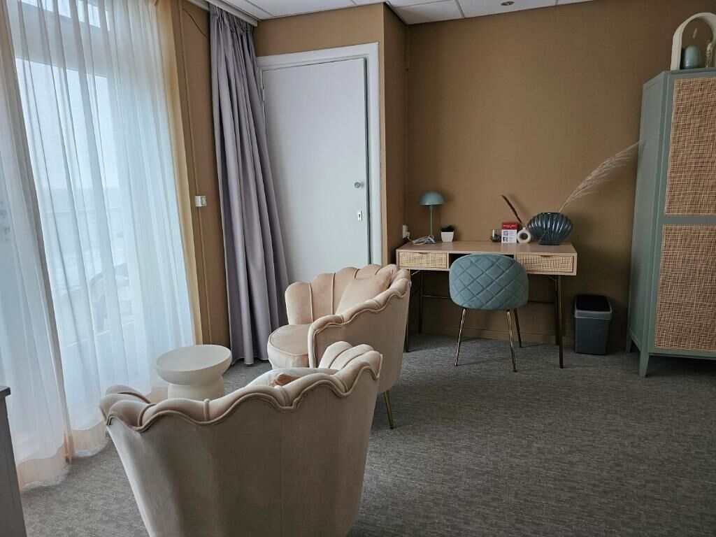 Deluxe-Zweibettzimmer, Meerblick | Innenbereich