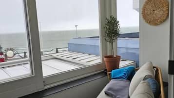 Deluxe Twin kamer, uitzicht op zee | Interieur