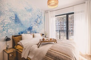 1 bedroom, iron/ironing board, WiFi, bed sheets - Rogowo Beach Apartment – Balcony & Parking (Rogowo)