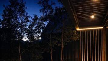 Superior Chalet, Balcony, Mountain View | Terrace/patio