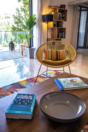 Interior - Le Bijou - Piscine, plage et terrasse en famille (Agadir)