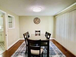 Dining - Comfortable 3BR House Near UB, Parking, WiFi, Backyard (Buffalo)