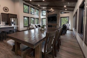 Dining - Cabin · Hot Tub · Pool · Sleeps 16 · Game Room (Lead)