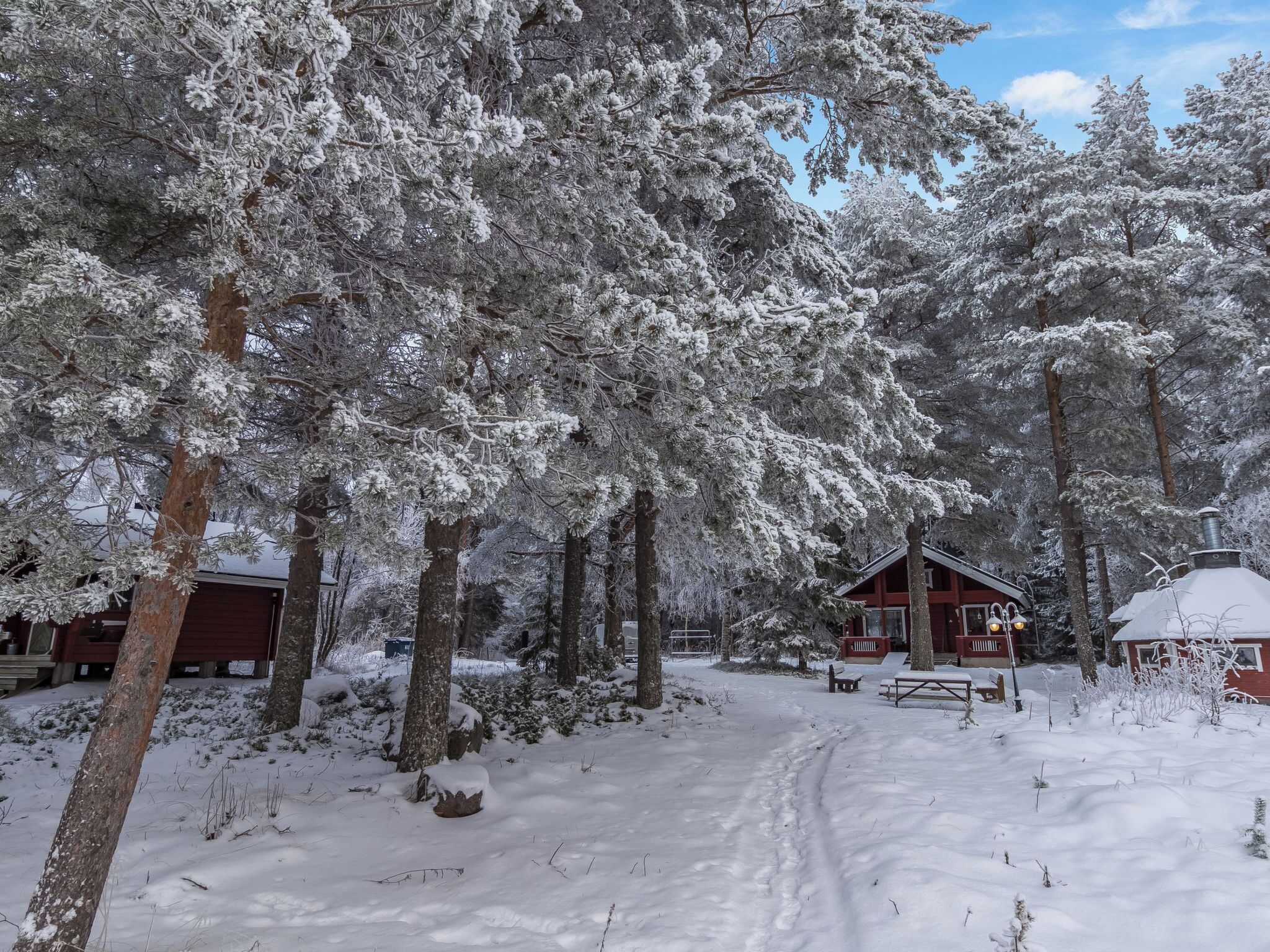 Enceinte de l’hébergement