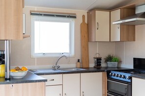 Private kitchen - Modern Chalet Inn een Groene Oase van Rust (Hoogersmilde)