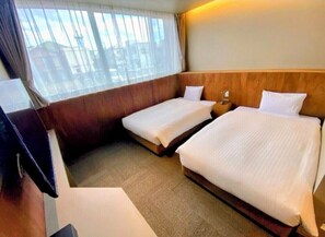 Classic-Doppel- oder -Zweibettzimmer, Stadtblick