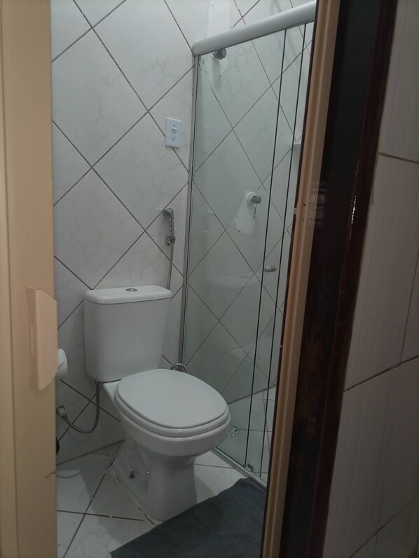 Towels, soap, toilet paper