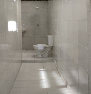 Towels, soap, toilet paper
